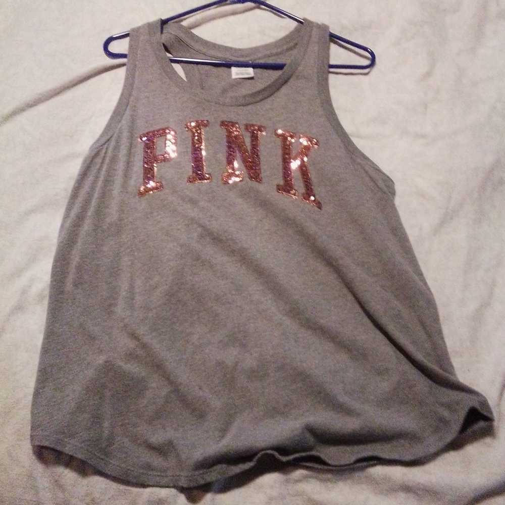 Victoria's secret pink tank top